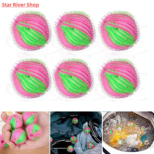 6pcs Magic Hair Removal Laundry Ball Clothes Personal Care H