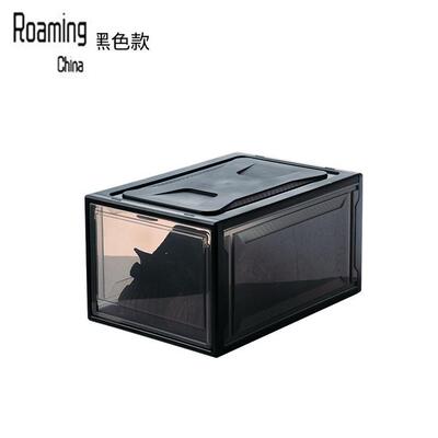 Side shoe basketball shoes transparent magnetic storage box