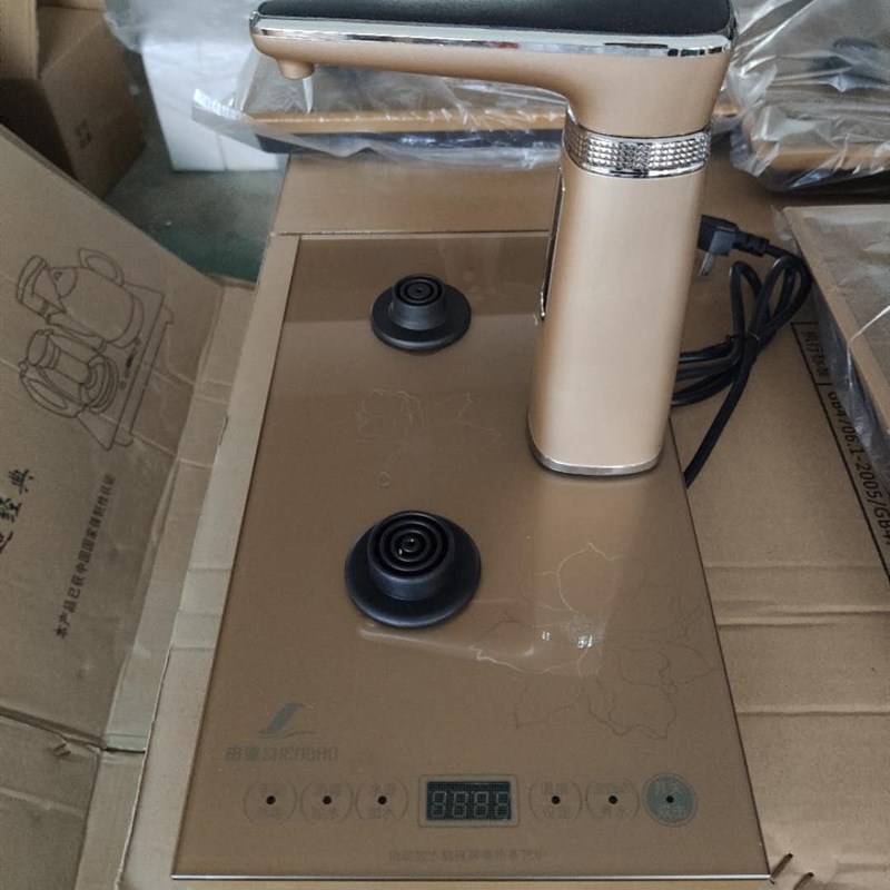 单炉可搭配电动抽水器电茶壶自动上水吸水烧加热煮茶具饮水机台式