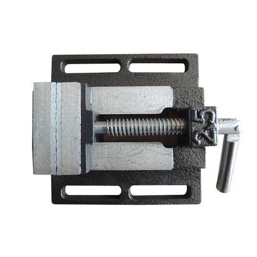 2.5英寸  灰铁平口钳 小台钳(铸铁) 可配台钻使用 送2个固定螺丝