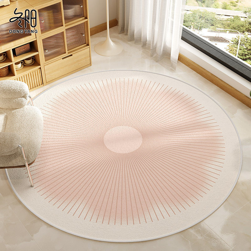 圆形地毯2024新款高级感沙发茶几毯儿童房卧室电脑椅子垫转椅地垫,居家布艺,转椅地垫,淘宝优惠券,粉丝福利购,淘宝优惠卷