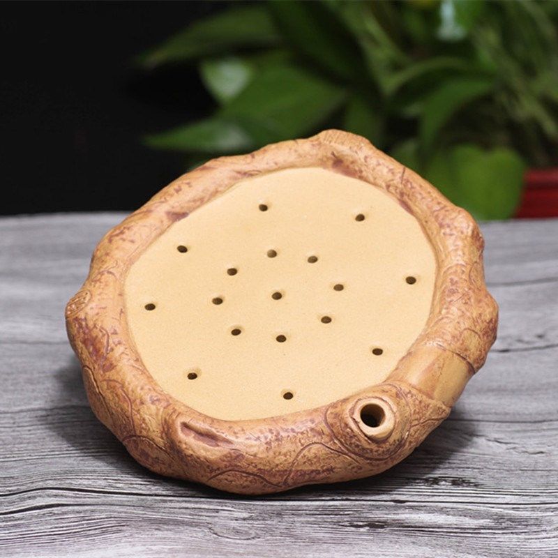 宜兴紫砂树桩壶承小茶海养壶器茶宠茶壶垫壶托功夫茶具配件干泡盘