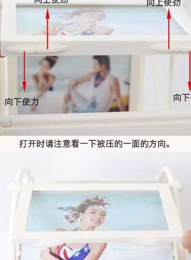 摩天轮相框5寸婚纱宝宝摆台创意相架旋转风车组合相片框带洗照片