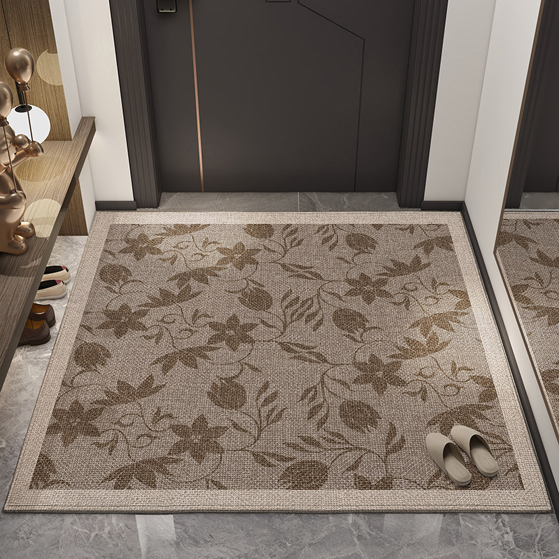 高端复古耐脏入户门地垫家用防滑耐磨大门口进门垫客厅地毯可裁剪,居家布艺,入户地垫,淘宝优惠券,粉丝福利购,淘宝优惠卷