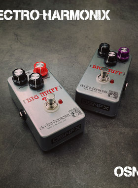 傲颂在线OSNFX改装EHX单块RAMS HEAD BIG MUFF PI法兹失真效果器