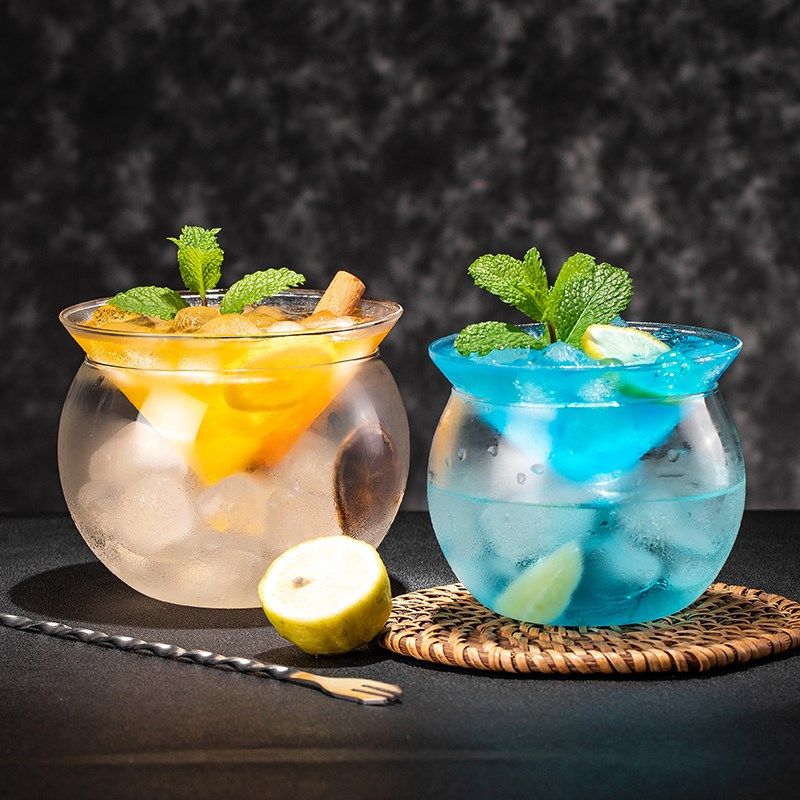 水晶玻璃杯子分子料理鸡尾酒杯创意酒杯玛格丽分体个性冰镇特饮杯,餐饮具,鸡尾酒杯,淘宝优惠券,粉丝福利购,淘宝优惠卷