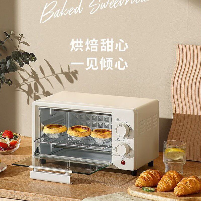 电烤箱家用微波炉一体机新款多功能迷你干果机小型双层烘焙蛋糕机
