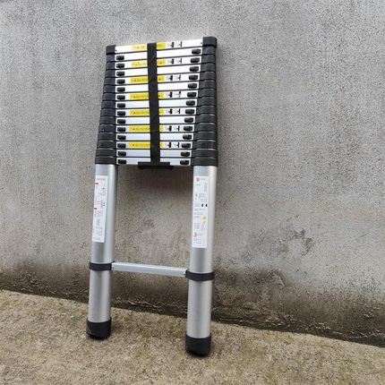 加粗伸缩梯铝合金梯竹升降机工程可折叠直梯7米