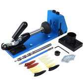 斜孔定位器带吸尘罩 木工打孔定位器手动钻孔定位器可调固定夹