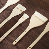 原木色羊毛板刷777 铺色刷 排刷 底纹刷 毛量增厚 裱纸刷 竹羽堂