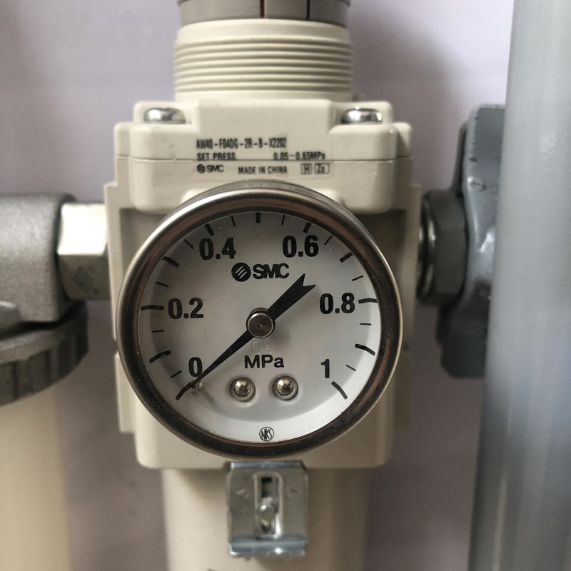 长江气动高压无气喷涂机调压阀喷漆机压力表原装配件6C 9CA 6528K