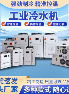工业冷水机风冷式激光小型制冷机CW5200水循环冷却冷冻机注塑模具