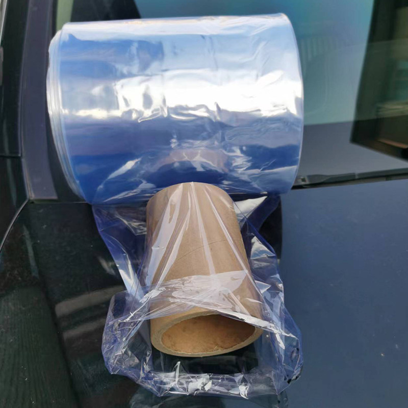 小尺寸pvc热收缩膜桶膜可裁剪筒状膜家用吹风机热缩膜整卷塑封膜