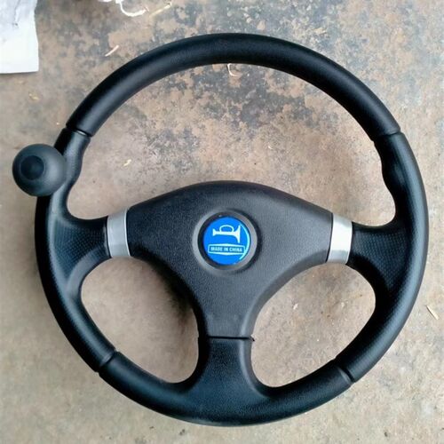三轮四轮拖拉机配件三叉方向转向盘花键18孔36齿带手球花键方向盘