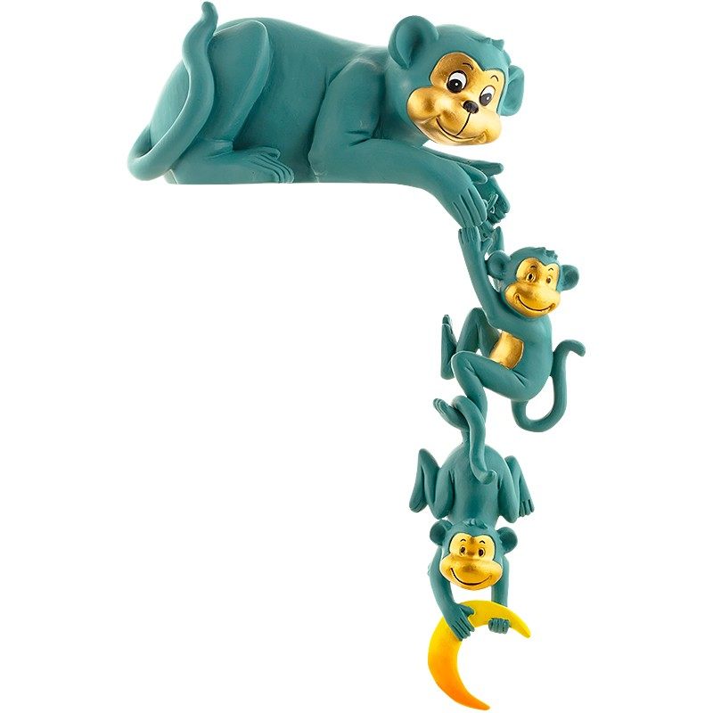 慧心巧聚中式桌面摆件猴子家居饰品创意客厅书房玄关装饰小摆设,家居饰品,装饰摆件,淘宝优惠券,粉丝福利购,淘宝优惠卷