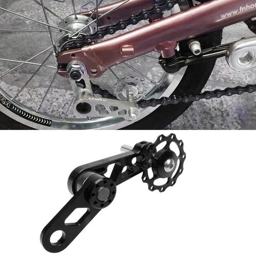 BYA412单速车折叠车导轮椭圆牙盘链条张链器拉链器11T后拨压链器