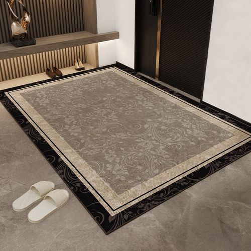 入户门地垫高级感家用防滑耐磨大门口进门垫客厅大地毯可裁剪垫子