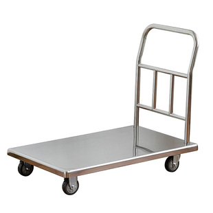 轻音款平板车折叠手推车拖车小推车小拉车货车工具车不锈钢搬运车