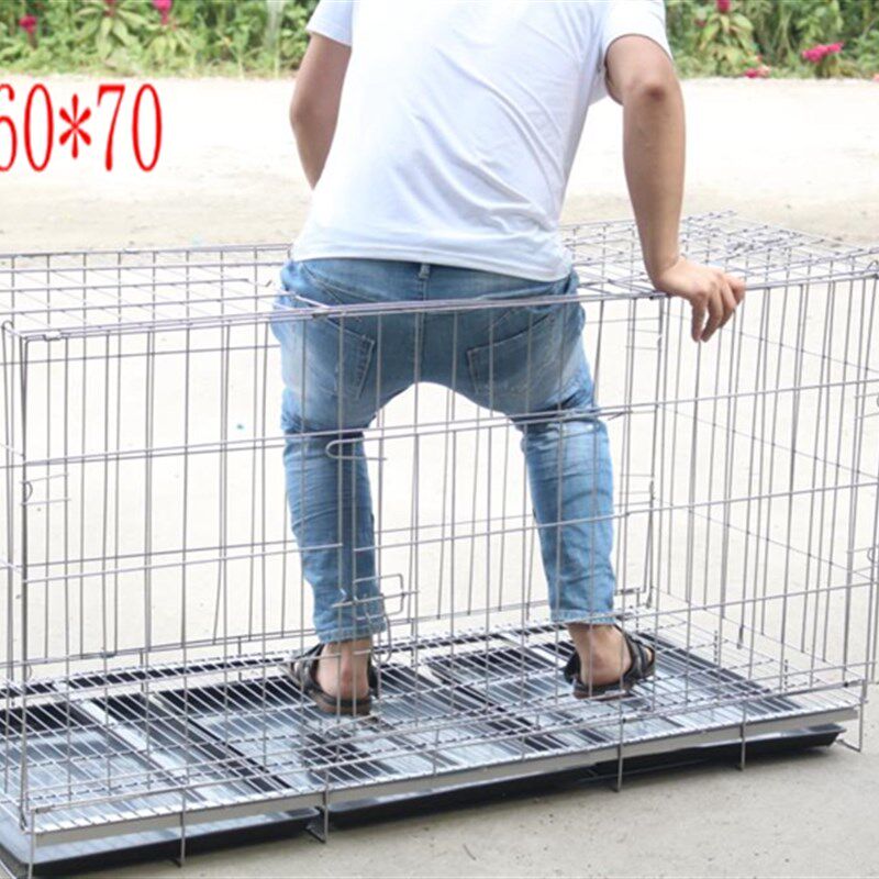 角钢狗笼泰迪猫笼子狗笼子中型犬猫笼狗笼兔笼鸡笼 狗窝 狗围栏