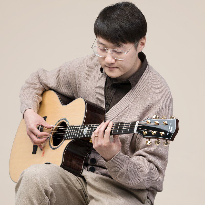 元子弹 卡普马G1-GA面单板kepmaG1D民谣加振电箱木吉他它弹唱指弹