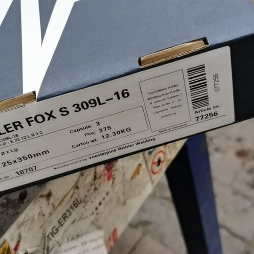 进口蒂森伯乐BOHLER FPX S 309L-16不锈钢焊条E309L-16/17电焊条
