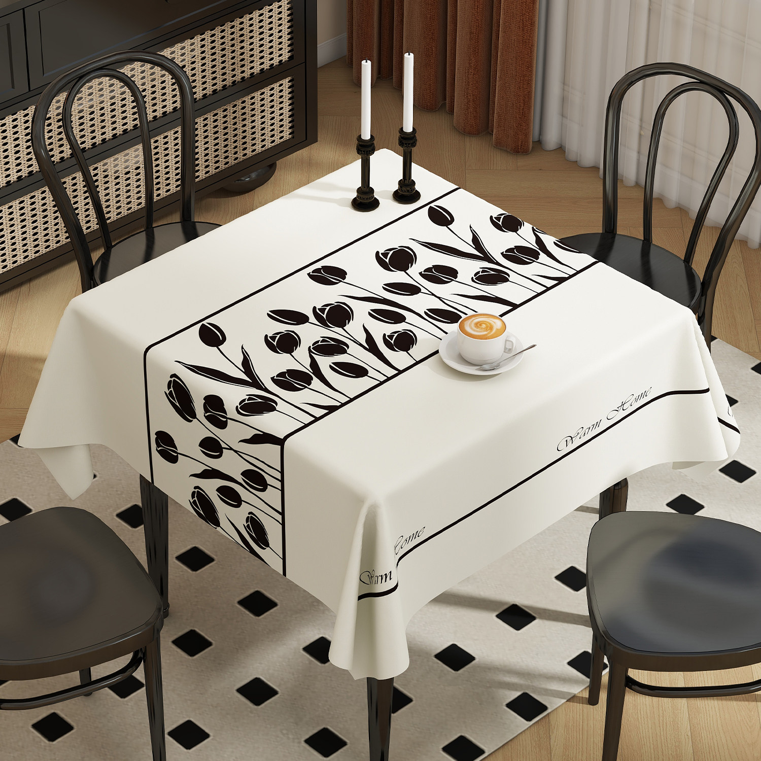 法式正方形餐桌布家用防水防油八仙桌小方桌复古桌垫餐桌茶几台布,居家布艺,桌布,淘宝优惠券,粉丝福利购,淘宝优惠卷