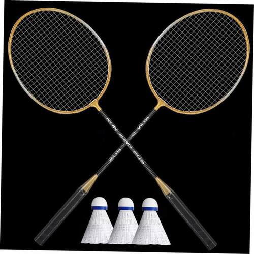 Adult Alloy Split Badminton Racket Offensive Iron Alloy Rack
