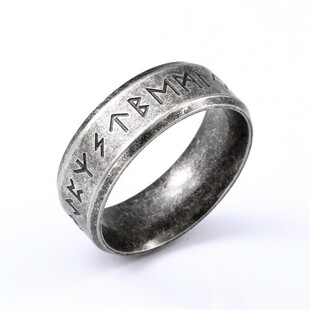 Beier Viking MEN Ring Norse Rune Odin steel Stainless Amulet