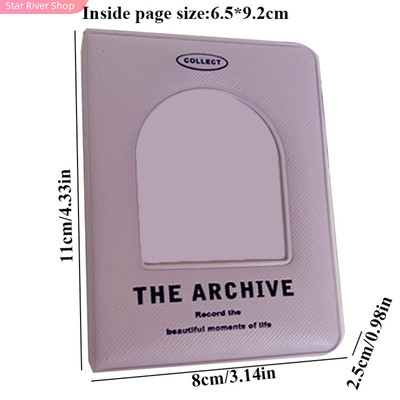 INS Cartoon Photocard Holder 3 Inch Photo Album 40 Pockets P