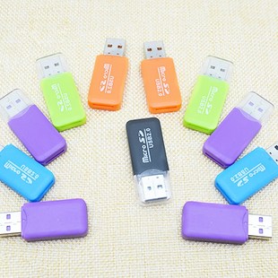 Portable SD Card Reader USB 2.0 Card Reader For USB Micro SD