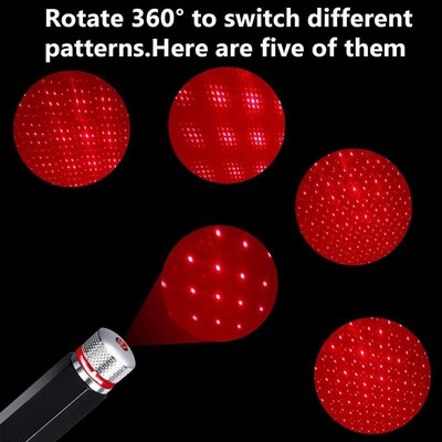 Romantic LED Car Roof Star Night Light Projector Atmosphere