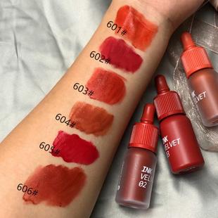 6 Colors Mini Baby Bottle Lip Tint Long-Lasting Liquid Lipst