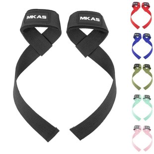 Weightlifting Straps 1 Pair Lifting Wrist Anti-Slip Silicone