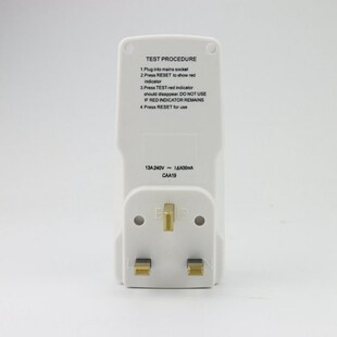 Uk Plug 13A Gfci Leakage Protection Plug Rcd Socket Home Cir