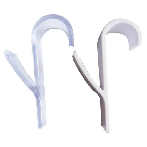 Bathroom Hanger Clips Storage Racks White Clear Hanger Heate