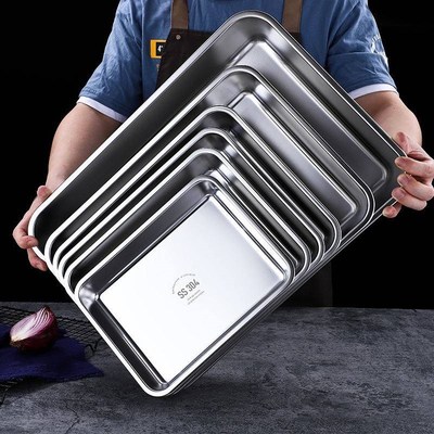 Pan Baking tray rectangular oven non-stick nougat snow crumb