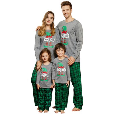 Christmas pajamas family set Couple Parent-Child Pyjamas PJs