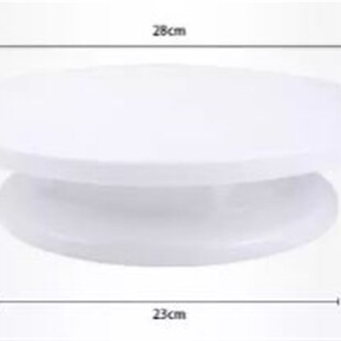 Cake Base Rotating Cake Stand Cupcake Swivel Plate Revolving