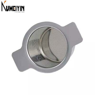 Tea Mesh Metal Infuser Strainer Tea Leaf Filter with Cover F