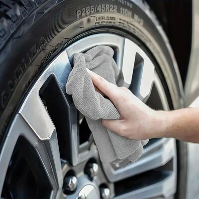 1-20Pcs Microfiber Towels Car Wash Drying Cloth Towel Househ
