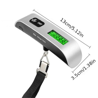 50KG Digital hanging weight scale 手提秤挂钩电子秤便携行李秤