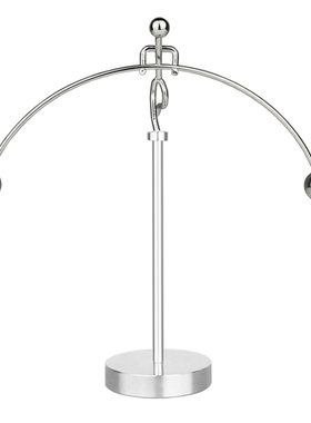 创意物理小玩意举重不倒翁平衡小铁人混沌摆办公室桌装饰牛顿摆件