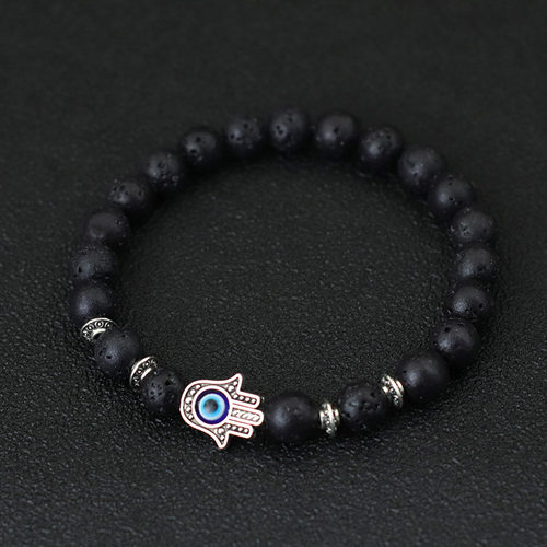 Turkey Evil Eyes Bracelet For Men Women Gothic Fatima Hand