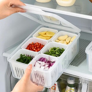 Refrigerator Storage Box Fridge Organizer Vegetable Fruit Fr