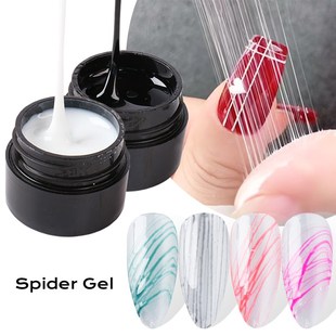 6ml Wire Drawing Gel Nails Polish Spider Web Varnish Paintin
