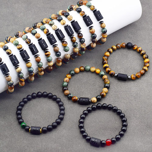 12 Zodiac Sign Bracelet Homme Constellation Bangles Men