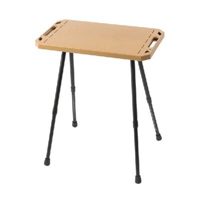 Folding Picnic Table Adjustable Height Side Table Aluminium