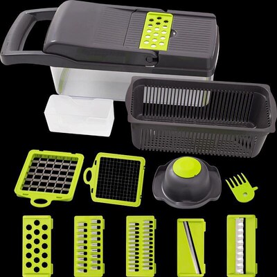Vegetable Fruits Tool Potato Masher slicer Cutter 刨丝切菜器
