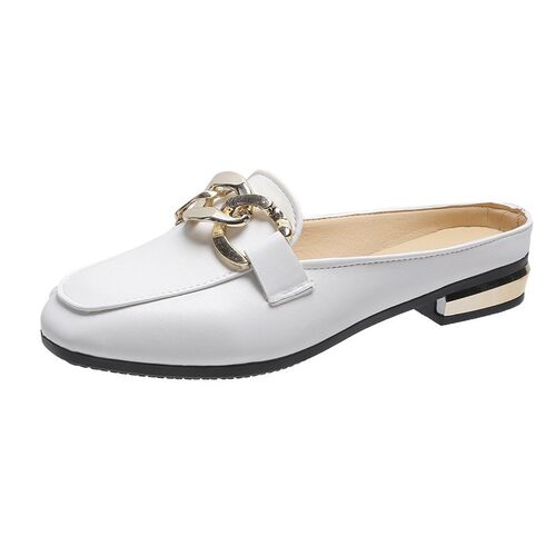 Baotou Half Slippers Womens New Muller Shoes Womens Outfit