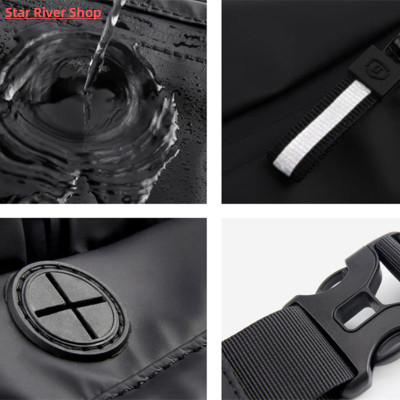Waterproof Man Waist Bag Fanny Pack Fashion Chest Pack Outdo